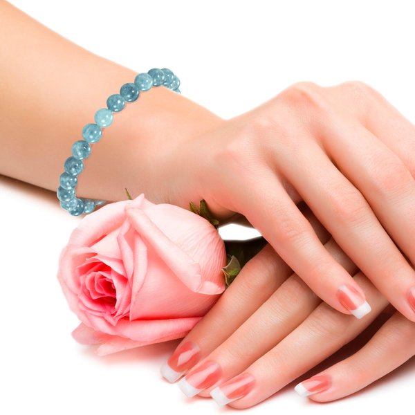 Blue Aquamarine Bracelet, a Jewel of Harmony and Protection