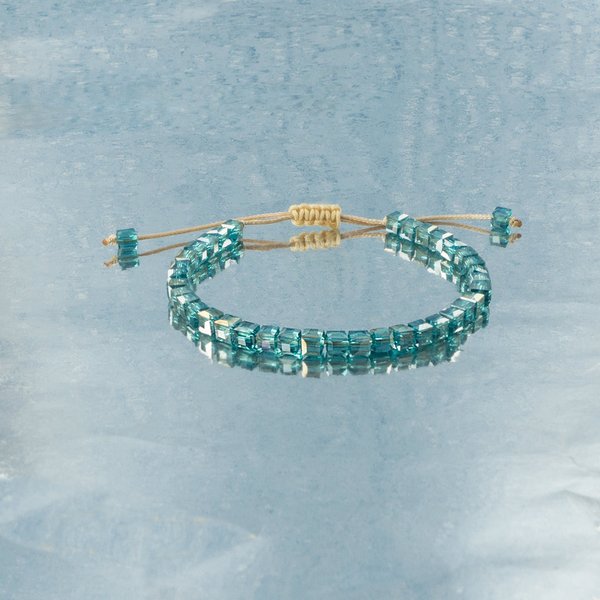 Swarovski Crystal Bracelet in Stunning Azul (Blue)