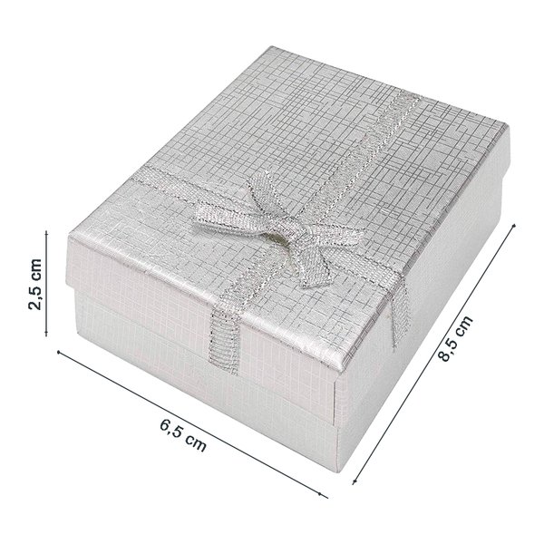 Schmuck Geschenkbox Set Etui 8,5x6,5x2,5 cm für Kette, Ohrringe und Ring